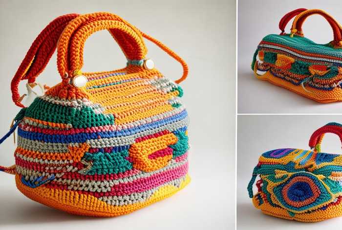 最新女士斜挎包钩针图解 - 最新女士斜挎包钩针图解图片