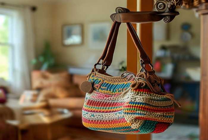 中老年斜挎包的钩法 - 中老年斜挎包的钩法视频教程