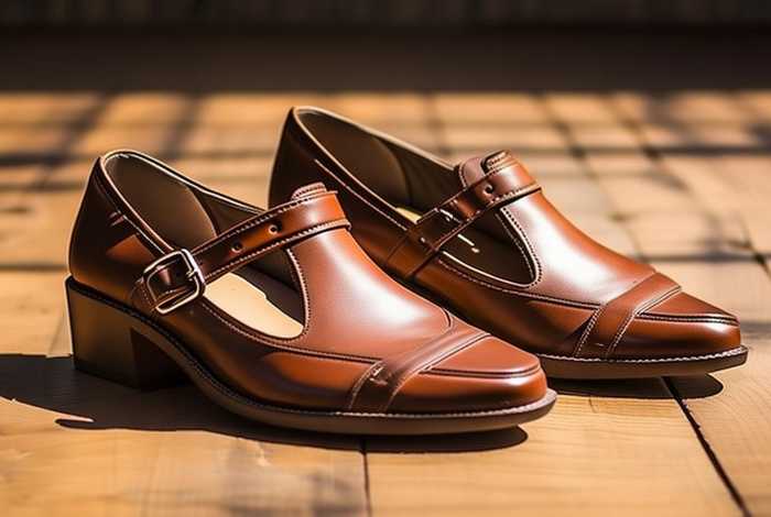 中老年女鞋真皮单鞋一字扣防滑软底 - 中老年女式软底单皮鞋 中老年女鞋真皮单鞋一字扣防滑软底 - 中老年女式软底单皮鞋