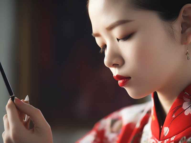 关于口红最经典的一句诗，关于口红最经典的一句诗句