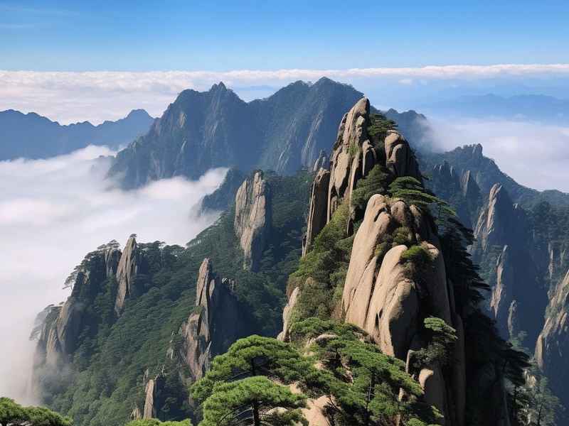 中国比较有名的山；中国比较有名的山川