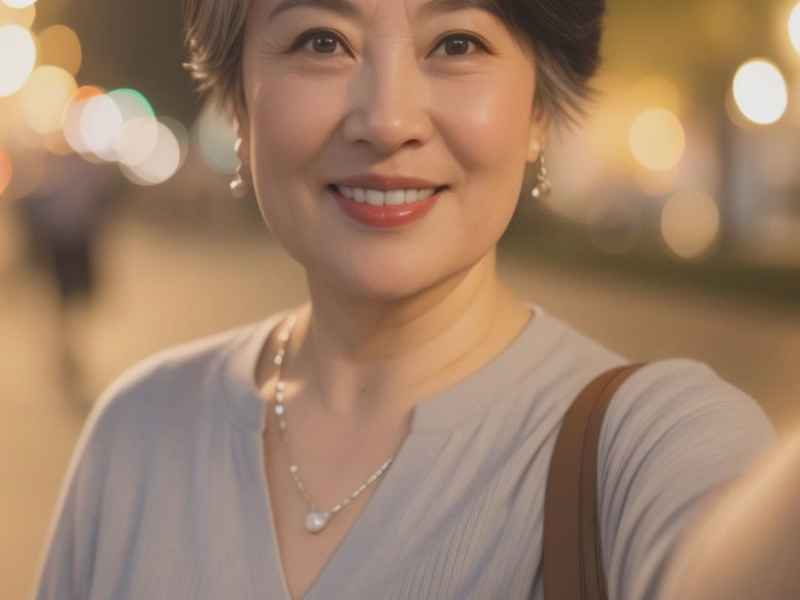 中年女士手机、中年女士手机钥匙小包包