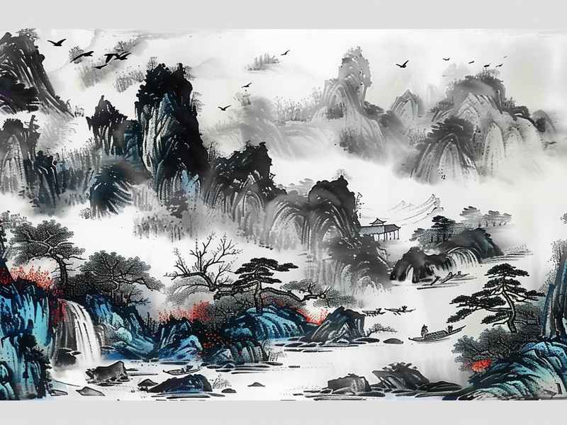 十大名水墨画有哪些，十大名水墨画有哪些作品