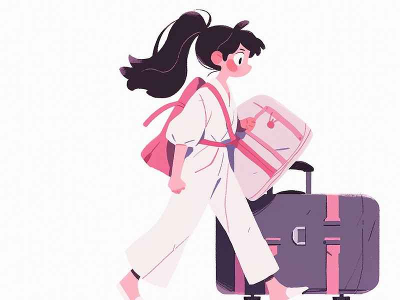 女孩上大学妈妈给买包包和拉杆箱、女孩子上大学用多大拉杆箱合适 女孩上大学妈妈给买包包和拉杆箱、女孩子上大学用多大拉杆箱合适