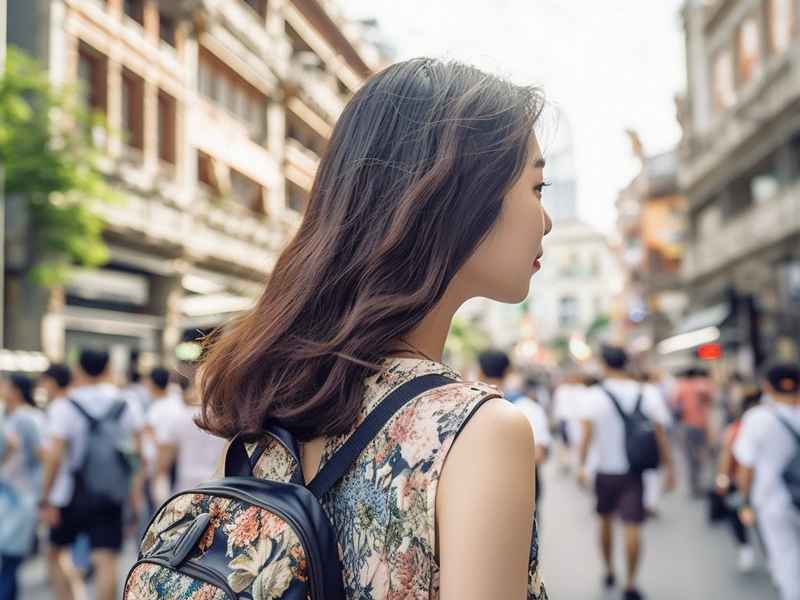 奚梦瑶婚礼结束后背双肩包出行，奚梦瑶结婚后住酒店
