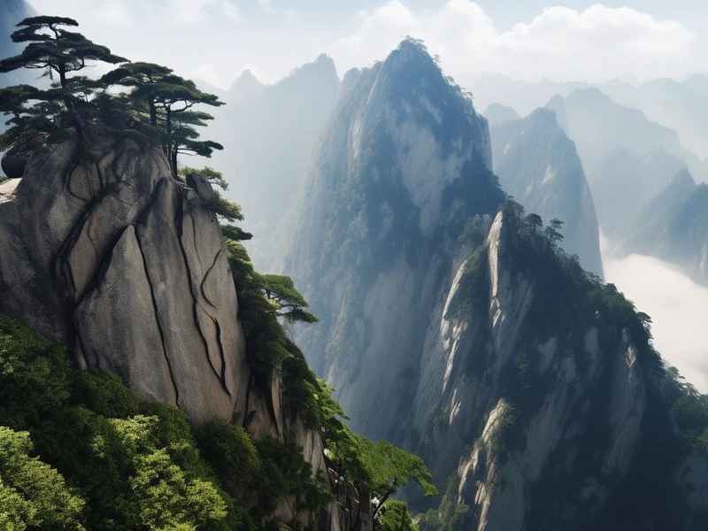 中国比较有名的山；中国比较有名的山川