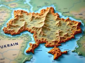 乌克兰俄罗斯地图全图 乌克兰和俄罗斯边界地图