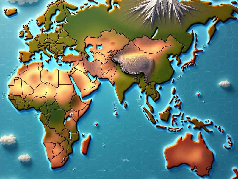 世界土地面积排名前十名 - 全世界土地面积排名前十