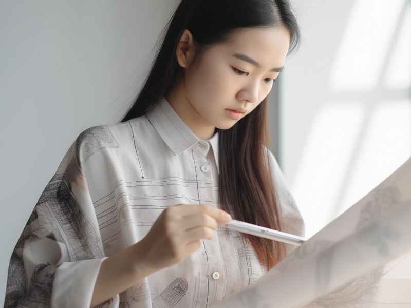 女衬衫长袖打版图，女衬衫长袖款式图
