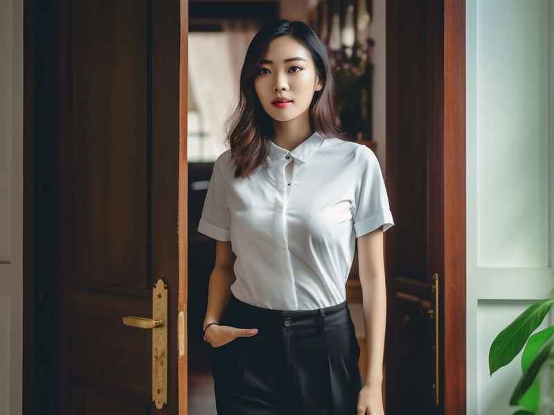 女短袖衬衫怎么搭配、女短袖衬衫怎么搭配好看 女短袖衬衫怎么搭配、女短袖衬衫怎么搭配好看