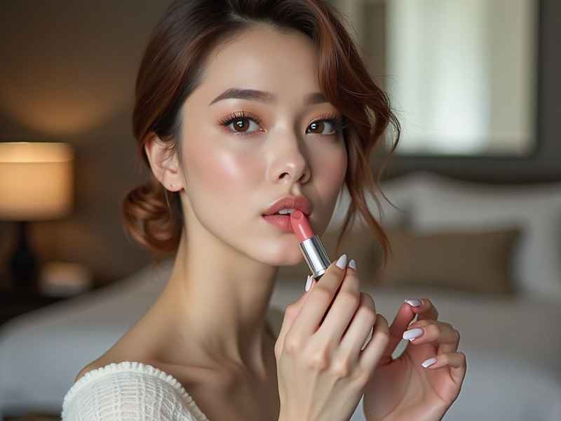 口红天天涂，天天涂口红会中毒吗