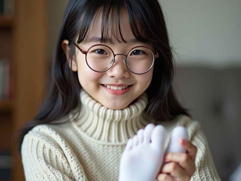女生可爱的小脚丫（女生可爱的小脚丫怎么形容）