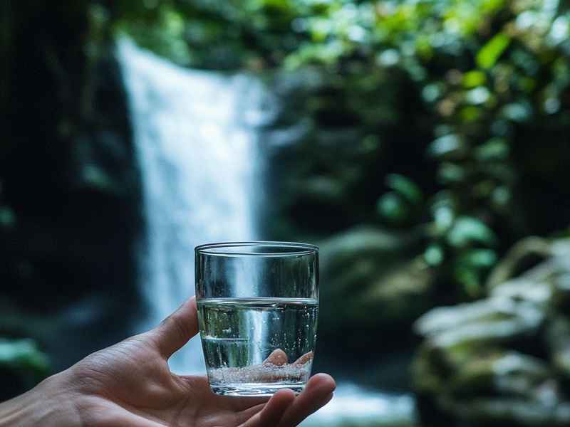 山泉水一口一杯、山泉水一口一杯什么意思