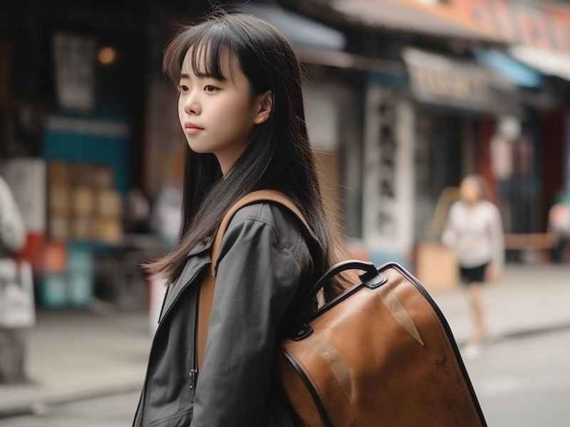 女士上班通勤双肩包日系（上班族双肩包推荐女）