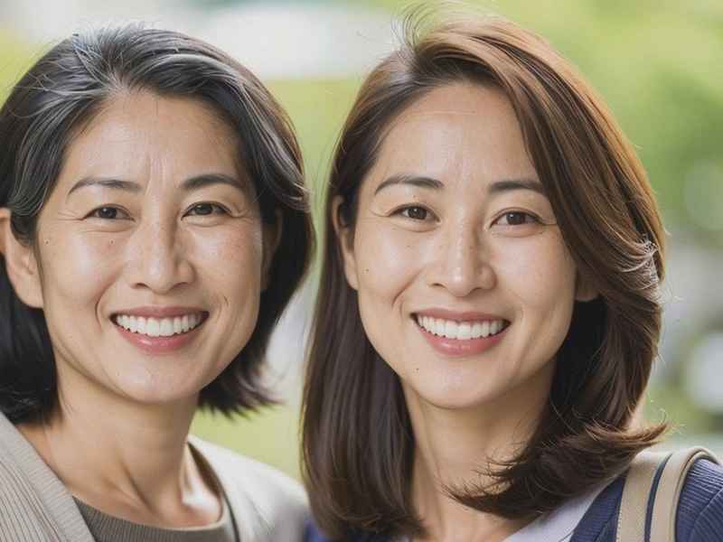 中老年女式双肩包；中老年女式双肩包图片