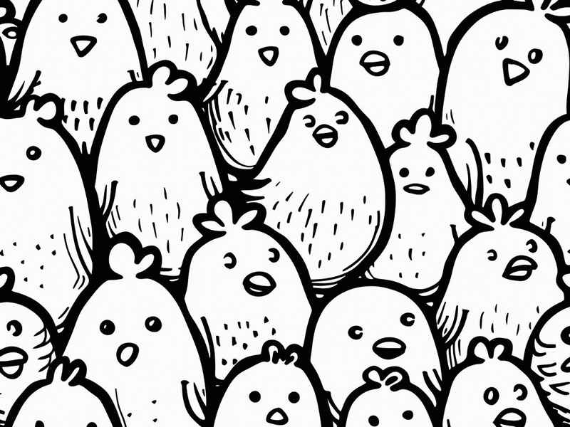 小鸡图案的品牌标志（小鸡图案的品牌标志是什么）
