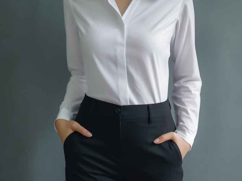 女式衬衣长袖（女式衬衣长袖裁剪及恶缝制视频）