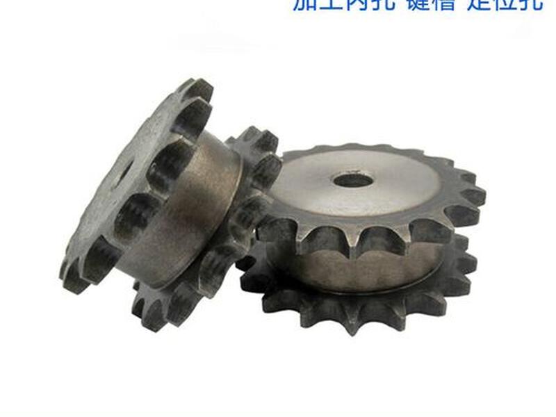 06b双链条链轮 08b双链条怎么分段加工 06b双链条链轮 08b双链条怎么分段加工