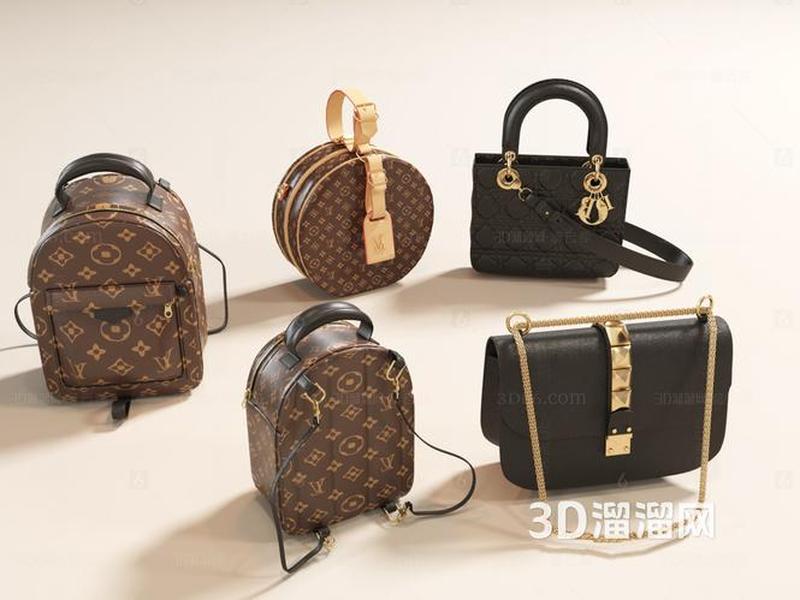 3d包包品牌有哪些 - 3d背包模型素材